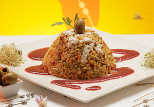 Vegetable Brown Rice Risotto